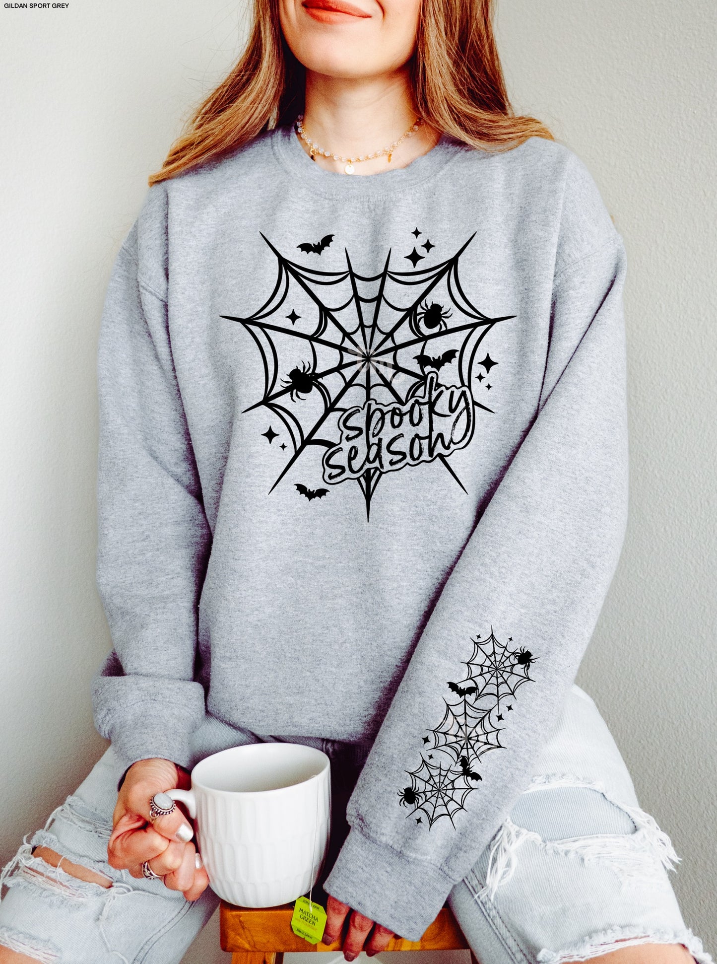 Spooky Season Web with Sleeve