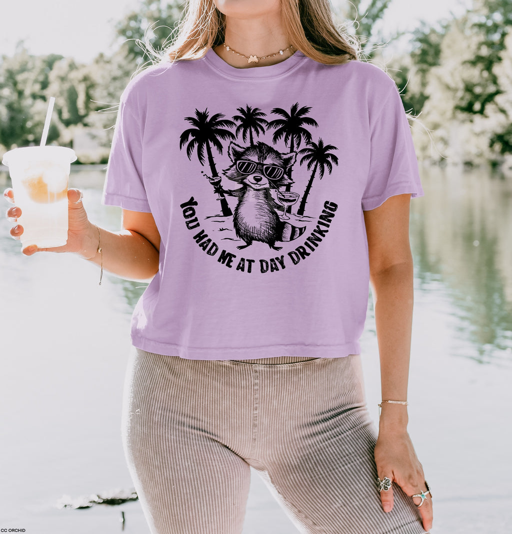 Day Drinking Raccoon