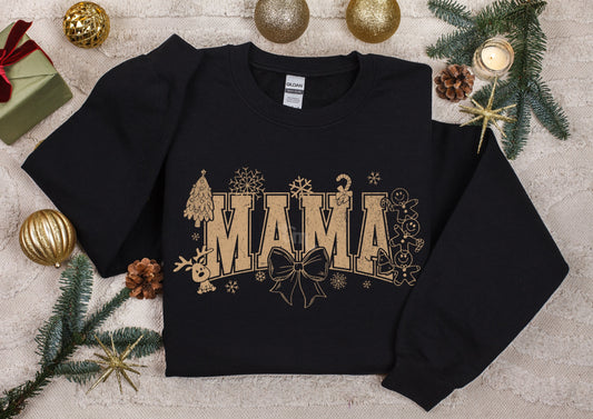 TMT // Mama Christmas Doodles ROSE GOLD INK