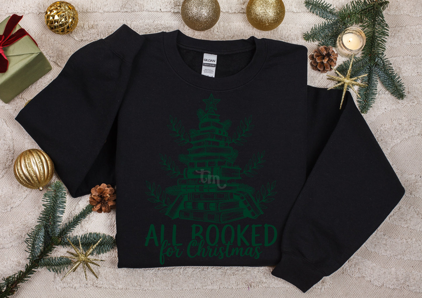 TMT // All Booked For Christmas HUNTER GREEN INK