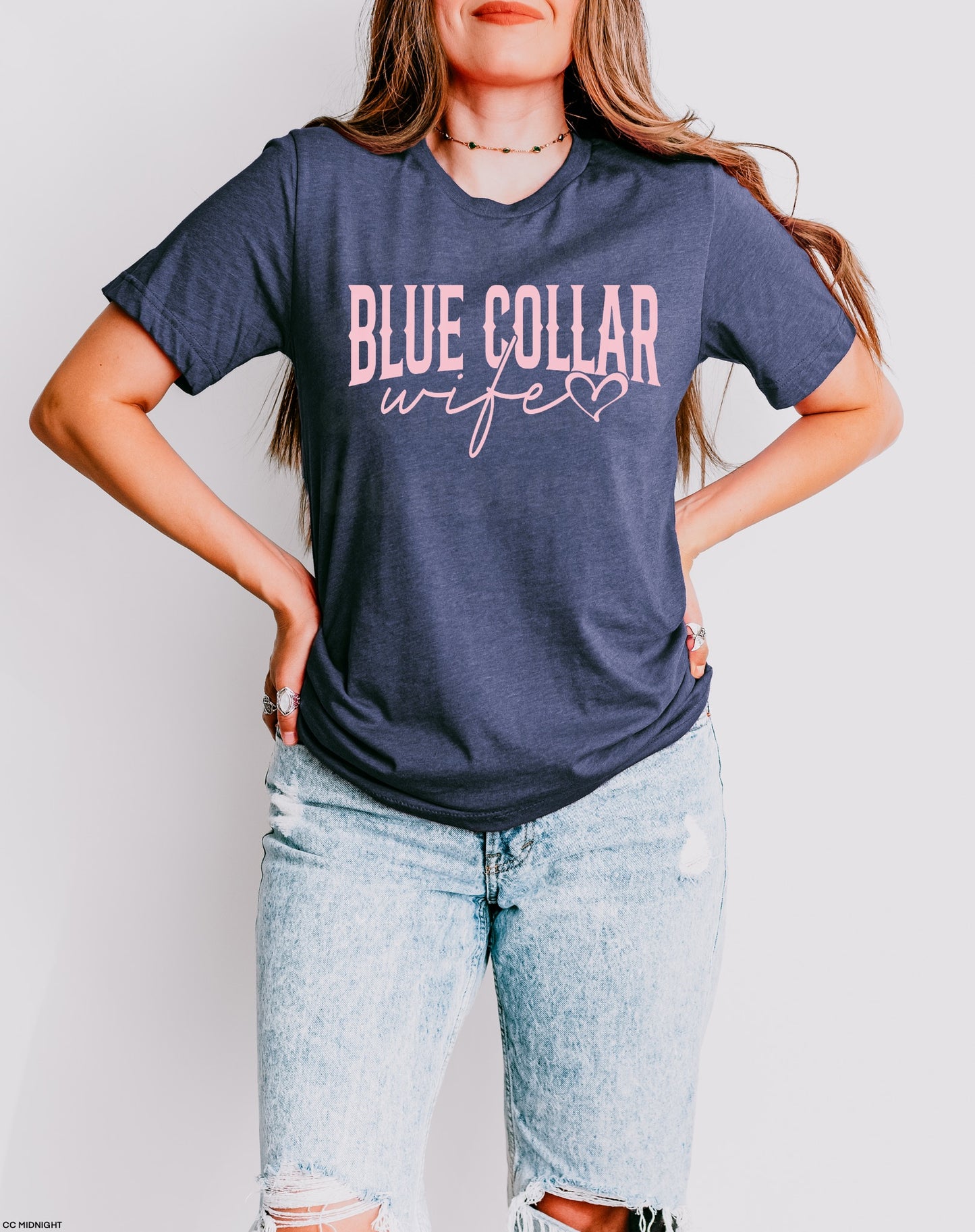 Blue Collar Wife BABY PINK INK