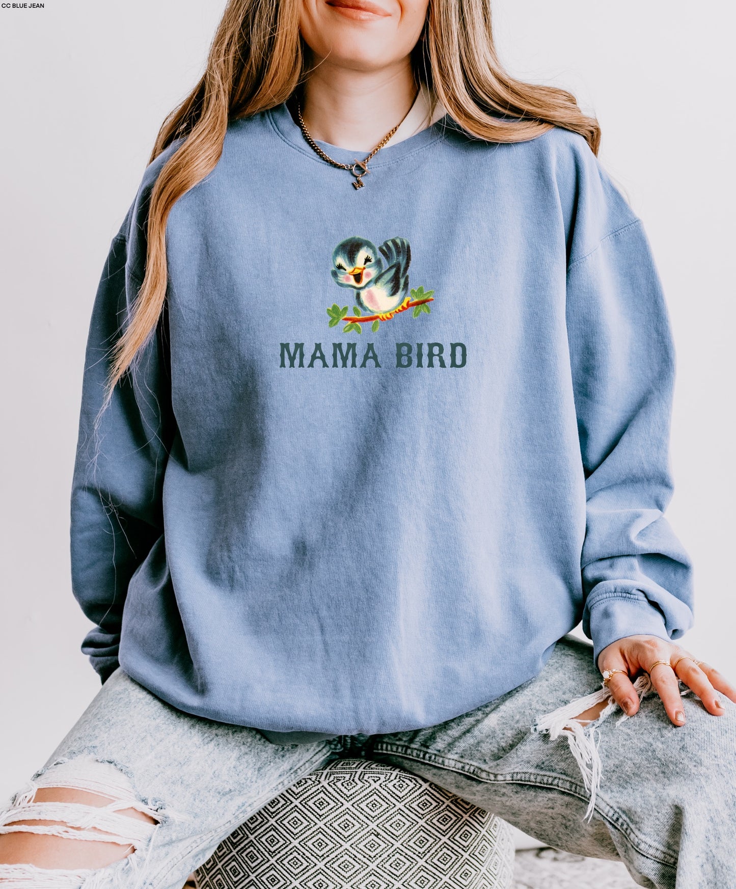 Mama Bird 5" PRINT MATTE CLEAR FILM