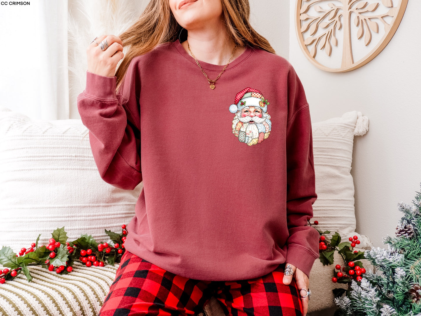 TMT // Patchwork Santa FULL SIZE + POCKET