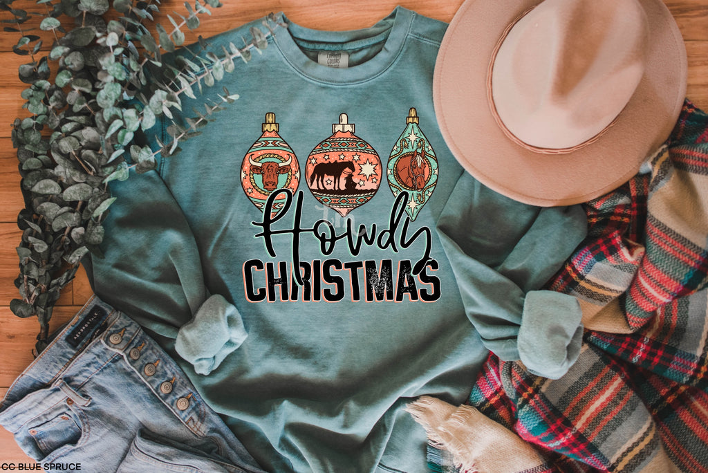 Howdy Christmas MATTE CLEAR FILM