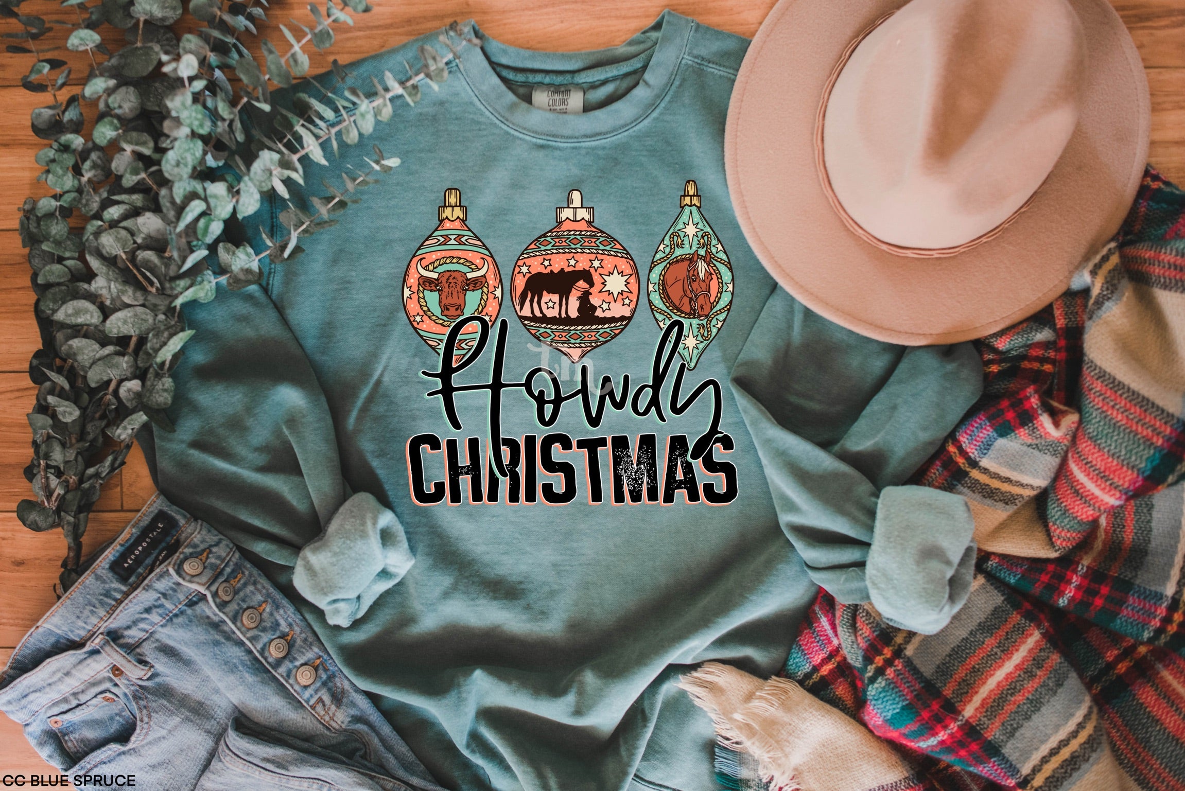 Howdy Christmas MATTE CLEAR FILM