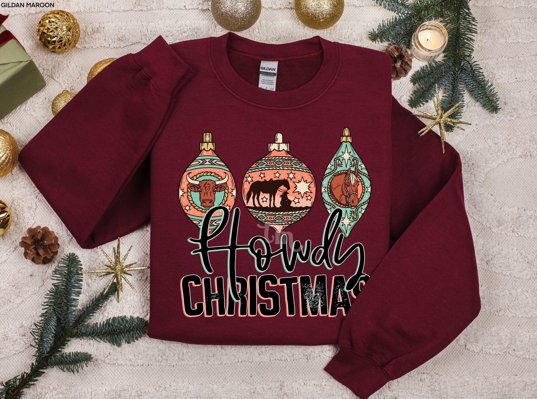 Howdy Christmas MATTE CLEAR FILM