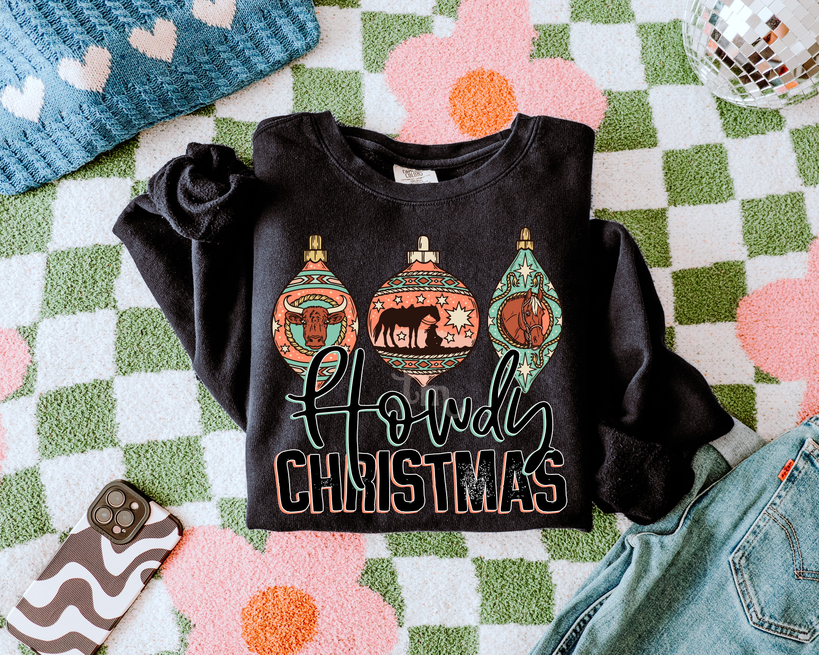 Howdy Christmas MATTE CLEAR FILM