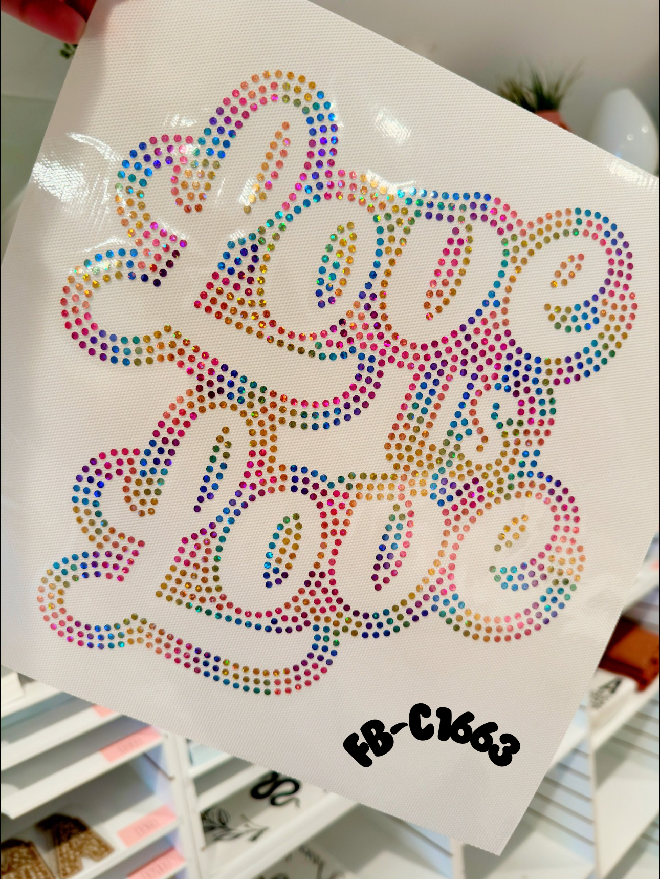 Love is Love SPANGLE TRANSFER