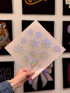 RTS // Snowflakes Pattern SPANGLE TRANSFER available in three different colors