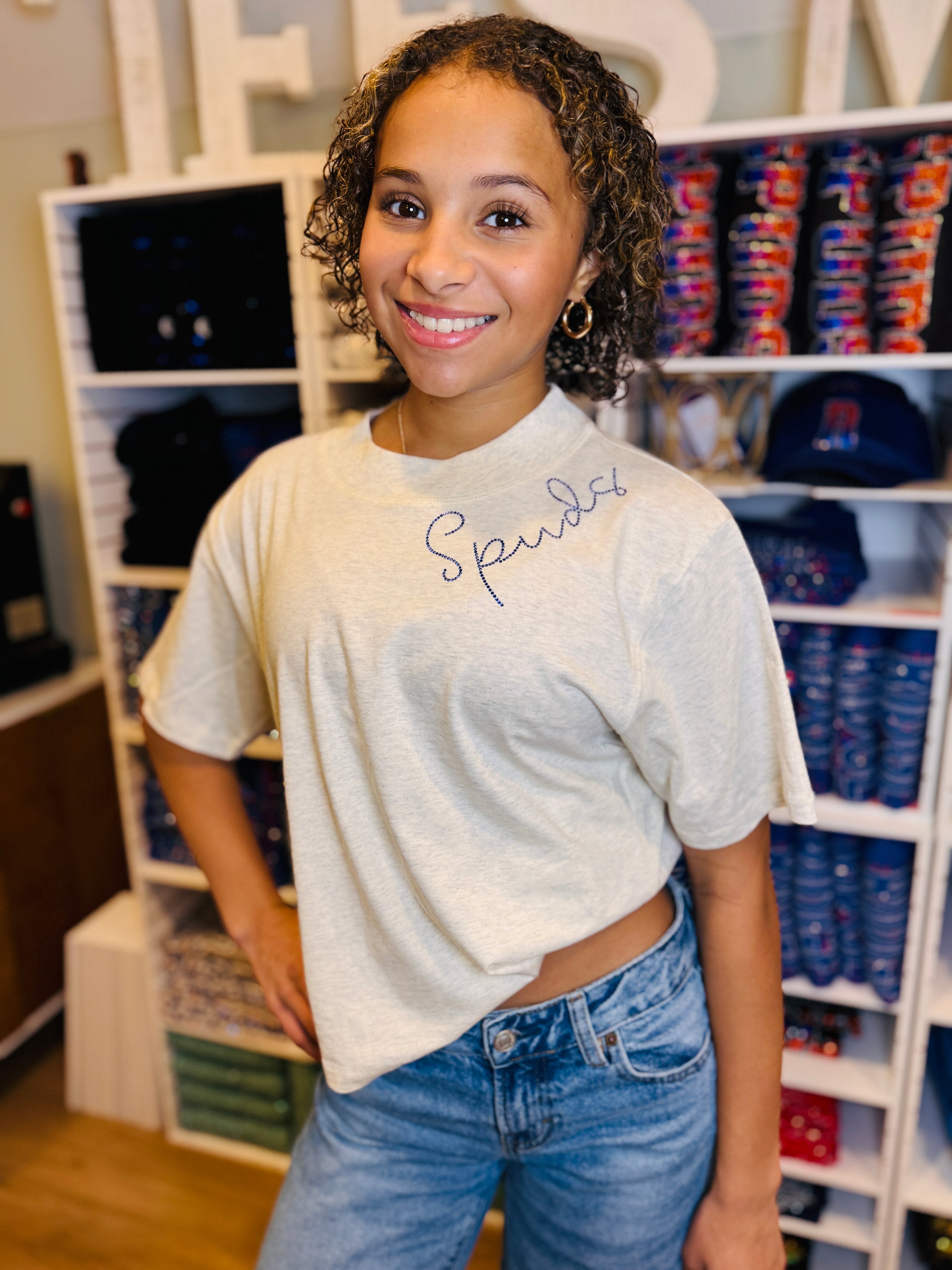 Spuds Rhinestone Collar