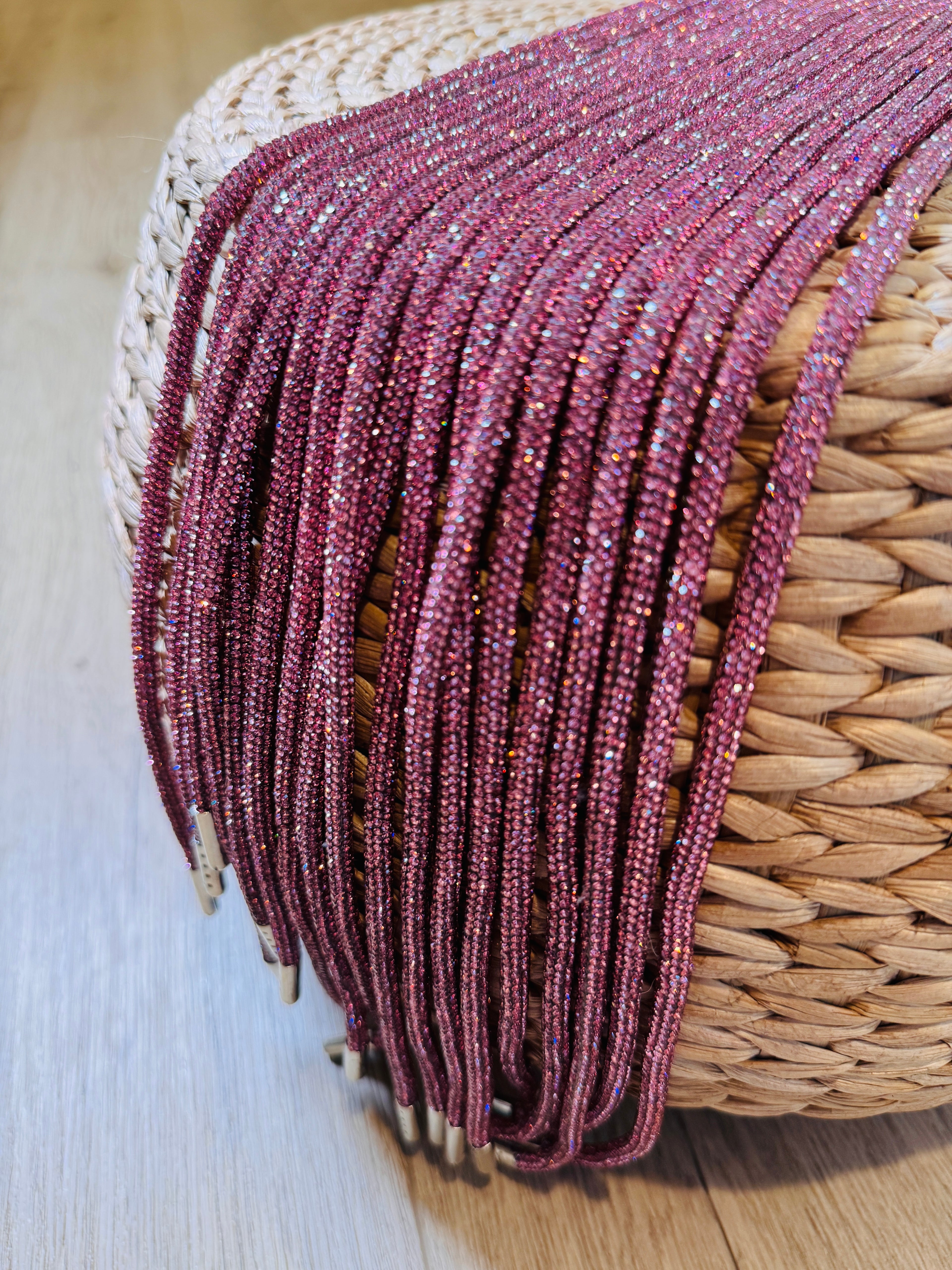 Rhinestone Hoodie String