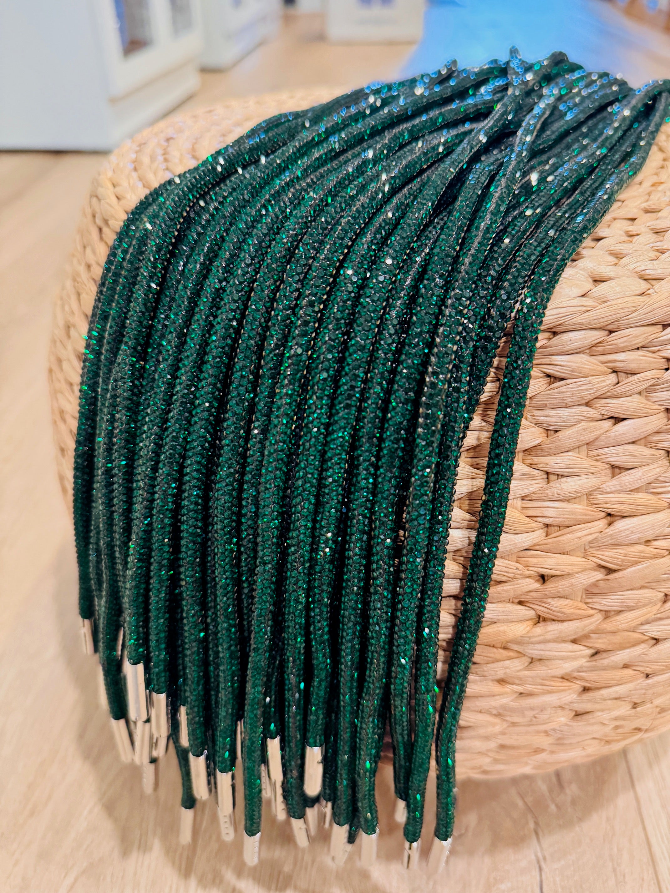 Rhinestone Hoodie String