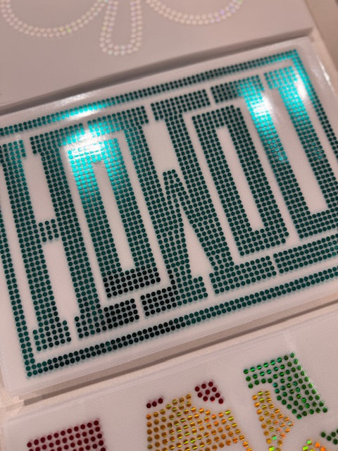 READY TO SHIP // Howdy Boxed SPANGLE TRANSFER c. 2006