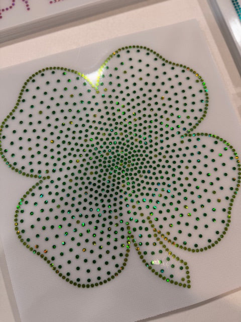 MADE TO ORDER // Shamrock Inside Scatter SPANGLE TRANSFER c. 127 + 108