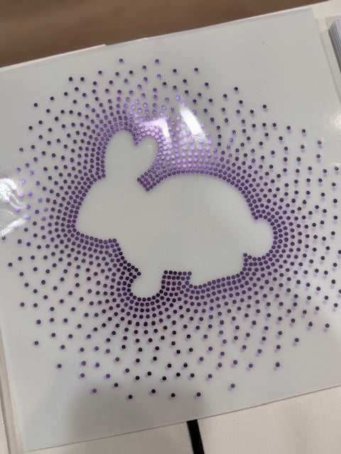 READY TO SHIP // Full Bunny Scatter SPANGLE TRANSFER c. 2025