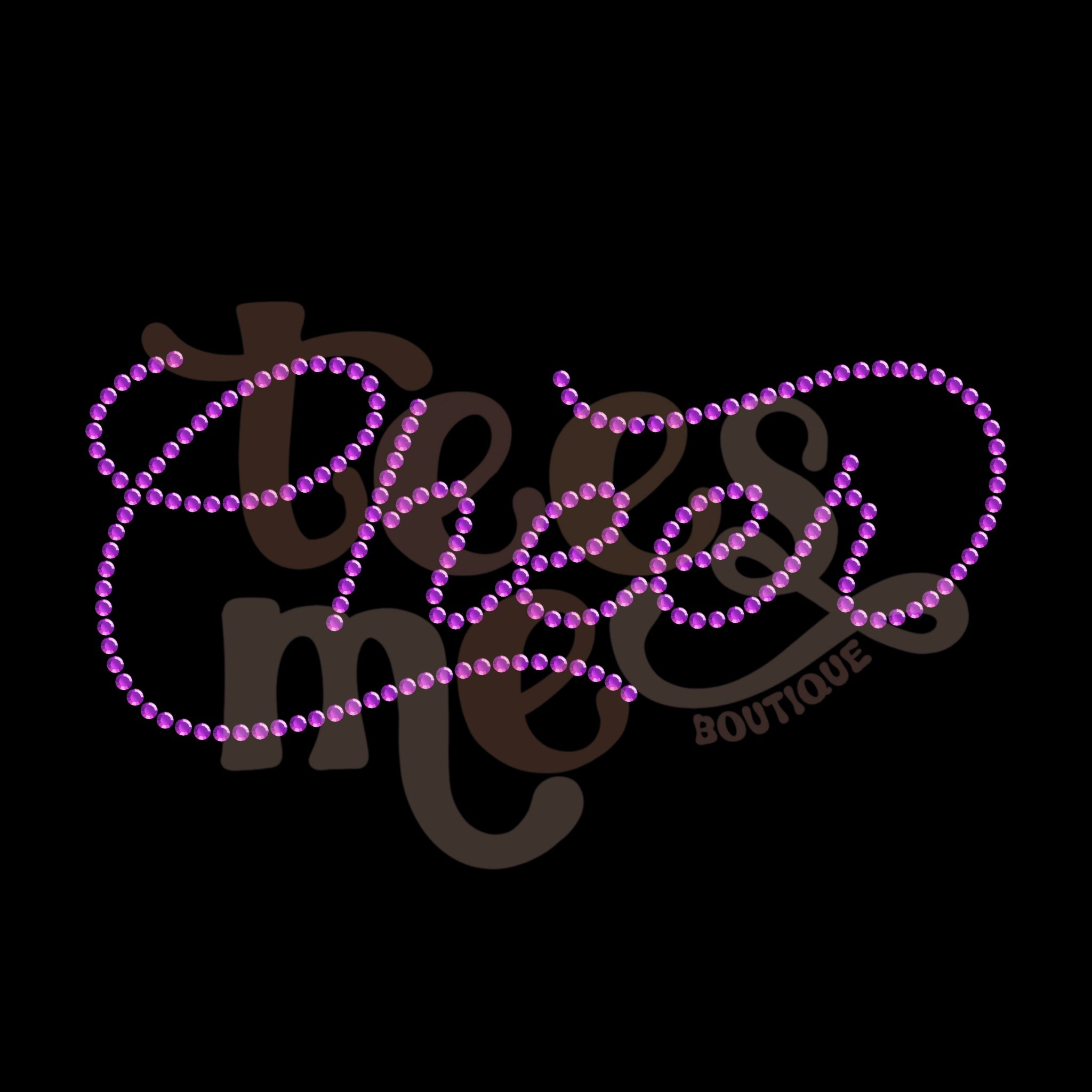 Cheer Swirl SS16 RHINESTONE TRANSFER
