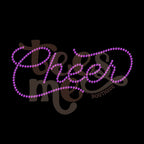 Cheer Swirl SPANGLES TRANSFER
