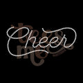 Cheer Swirl SPANGLES TRANSFER
