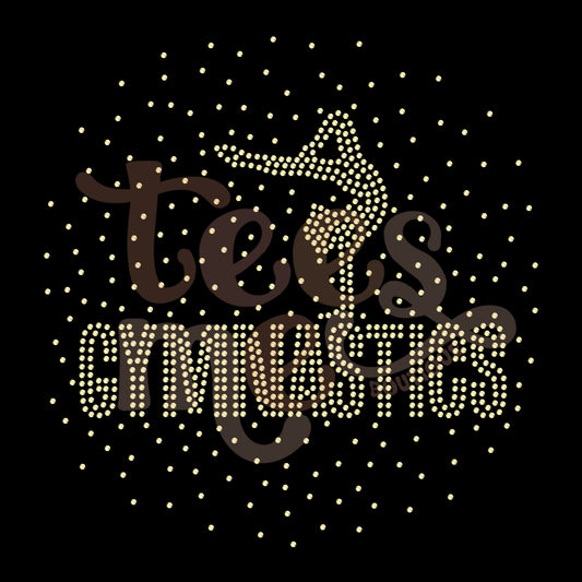 Gymnastics RHINESTONE TRANSFER