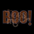 Boo! RHINESTONE TRANSFER