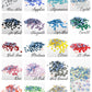 Two Color Chosen SS10 RHINESTONE TRANSFER