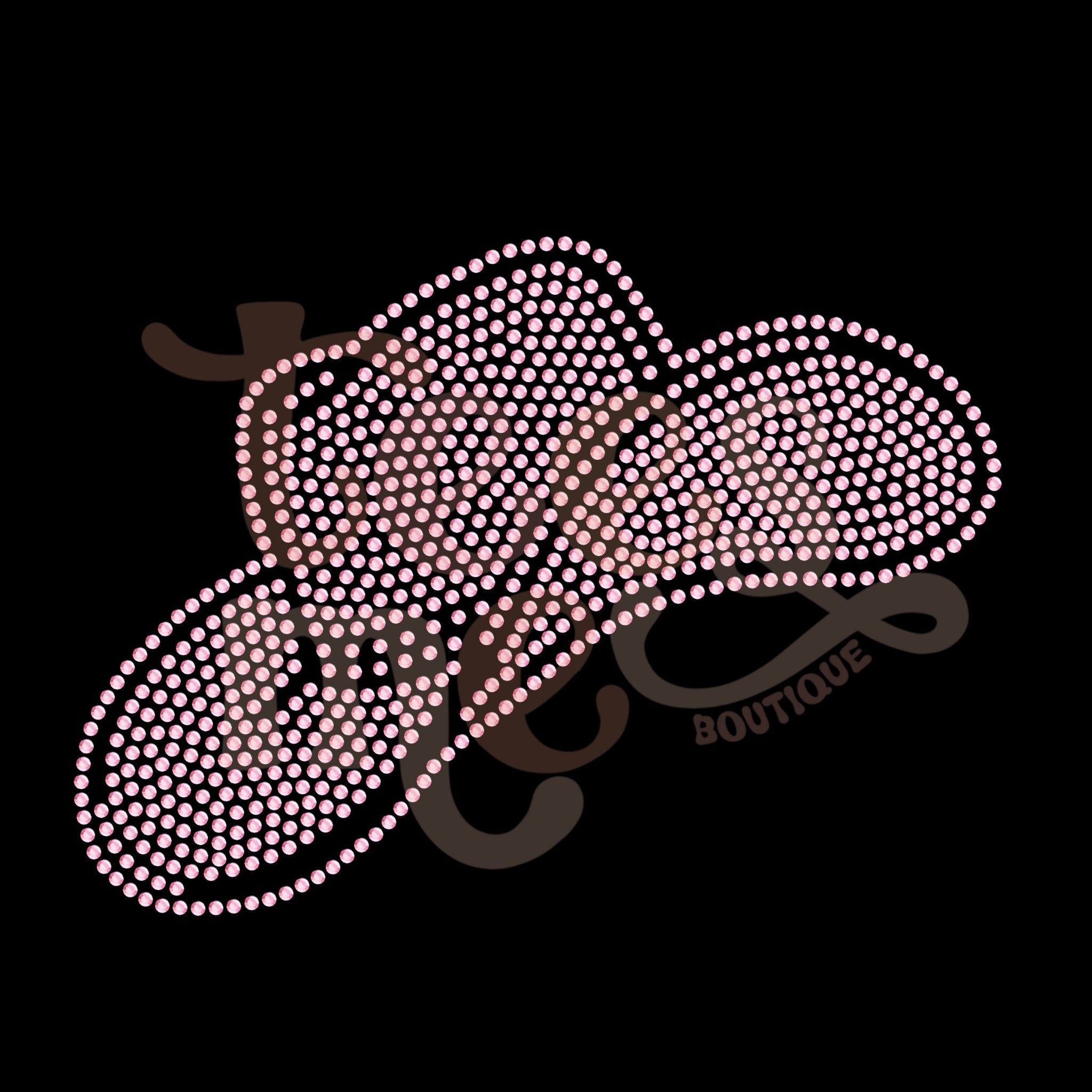 Cowgirl Hat SS16 RHINESTONE TRANSFER