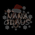 Nana Claus RHINESTONE TRANSFER