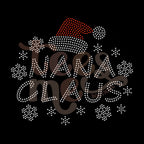 Nana Claus RHINESTONE TRANSFER
