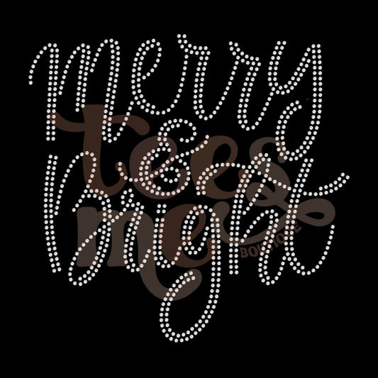 Merry and Bright SPANGLES TRANSFER