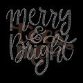 Merry and Bright SPANGLES TRANSFER