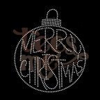 Merry Christmas Ornament SPANGLES TRANSFER