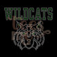 Wildcats Mascot RHINESTONE TRANSFER