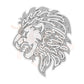 Lion Head Mascot SPANGLES TRANSFER