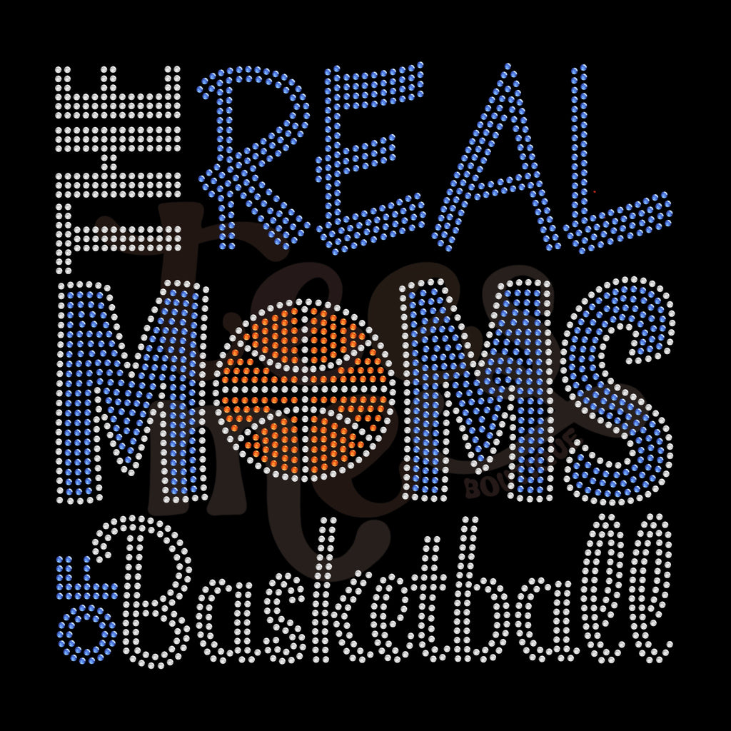The Real Moms of Basketball RHINESTONE TRANSFER