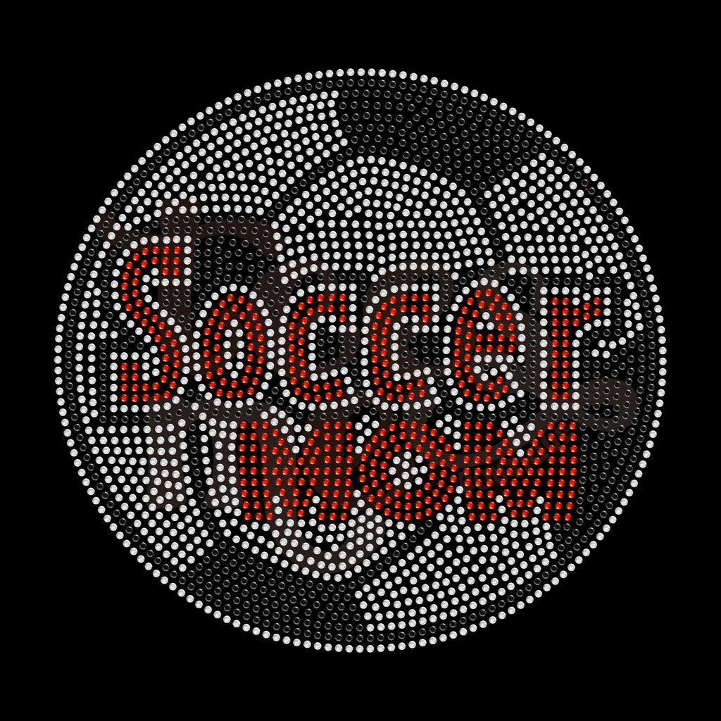Soccer Mom Ball SS16 RHINESTONE TRANSFER