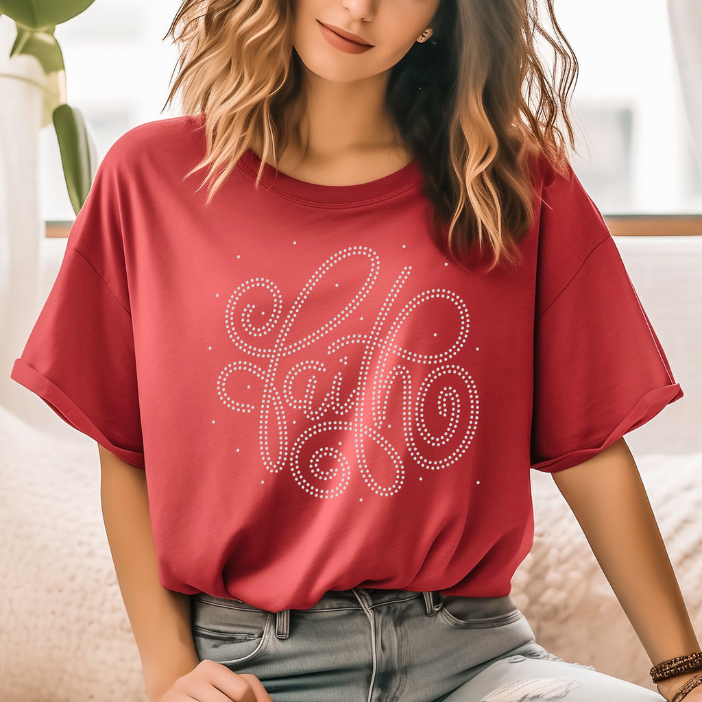 Faith RHINESTONE TRANSFER