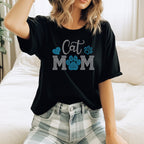 Cat Mom SS16 RHINESTONE TRANSFER