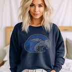 Hawk Head Mascot SS16 RHINESTONE TRANSFER