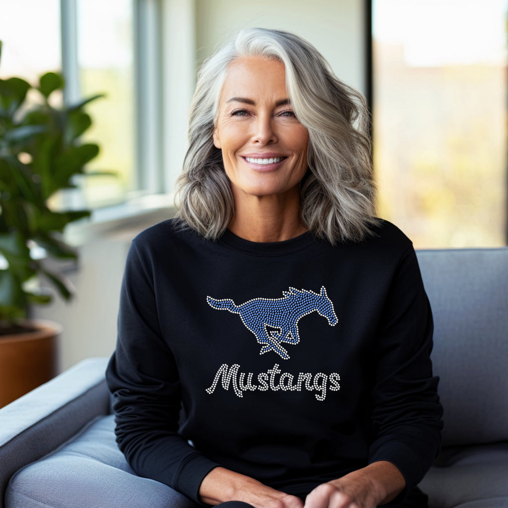 Mustangs SS16 RHINESTONE TRANSFER