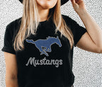 Mustangs SS16 RHINESTONE TRANSFER