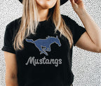 Mustangs SPANGLES TRANSFER