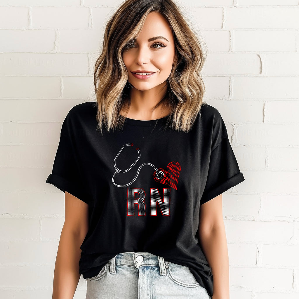 RN RHINESTONE TRANSFER