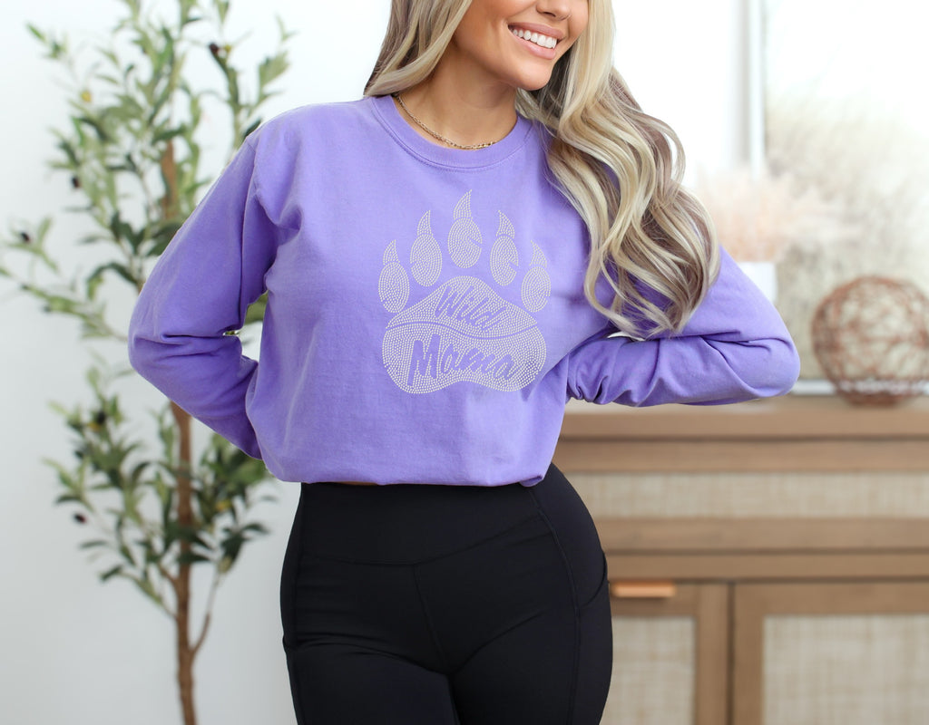 Mama Bear RHINESTONE TRANSFER