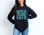 Wildcats Font Mascot SPANGLE TRANSFER