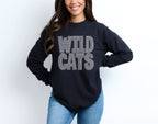 Wildcats Font Mascot SPANGLE TRANSFER