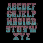 Semi Custom Rhinestone Transfer - Ombre - 2 Color Fill