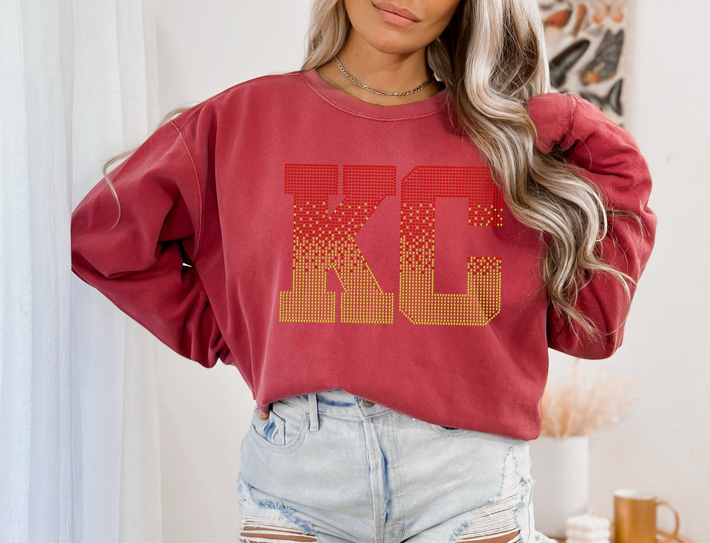 KC Ombre SPANGLES TRANSFER