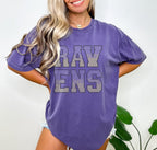 Ravens Ombre SPANGLE TRANSFER