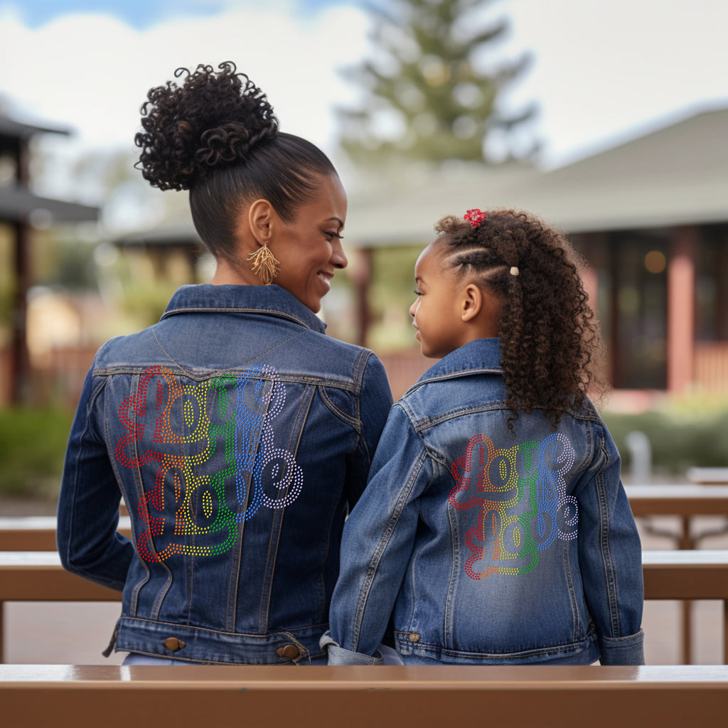 Love is Love RHINESTONE TRANSFER