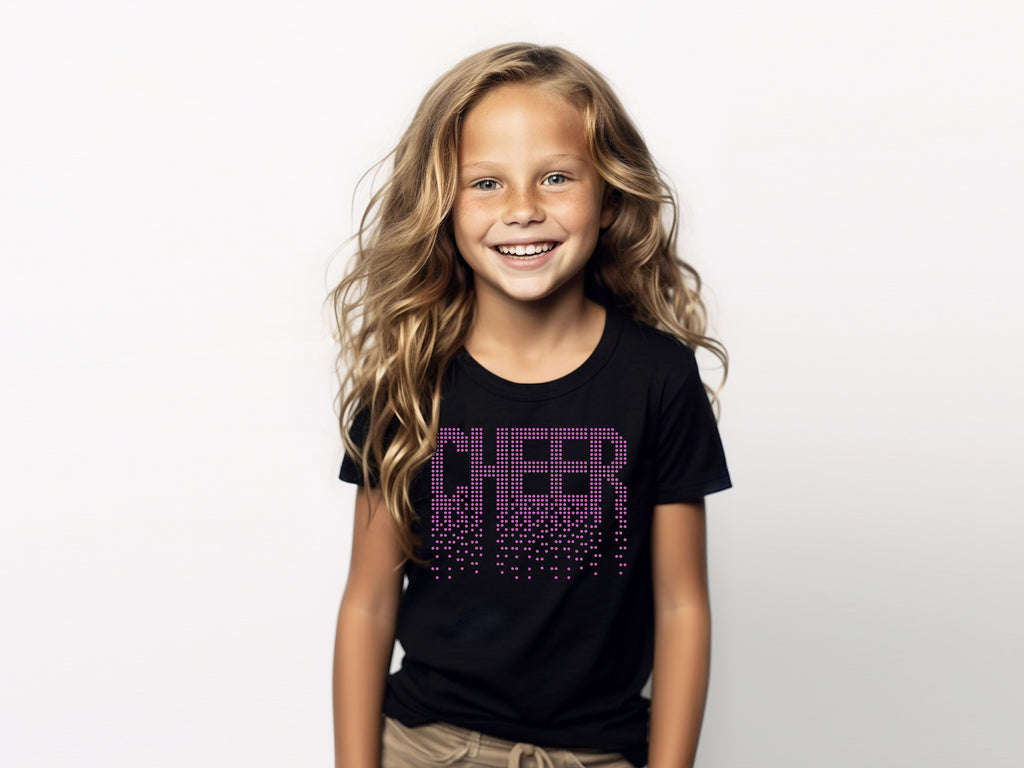 Cheer Drip YOUTH 9" SPANGLE TRANSFER